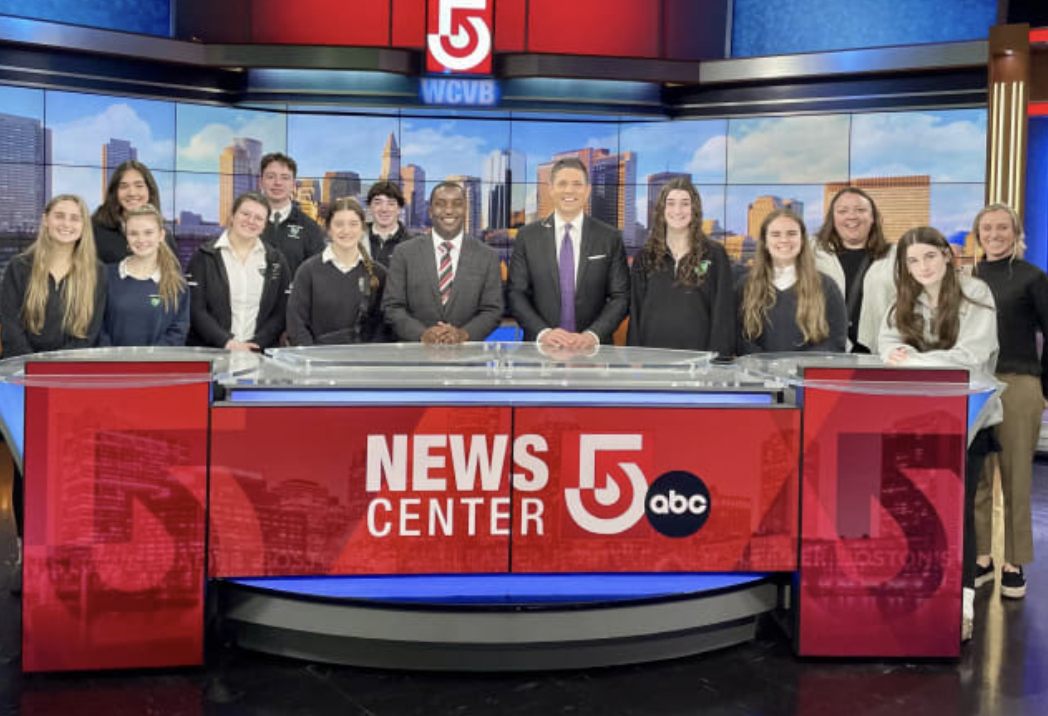 From Campus to Control Room: Austin Preps Future Journalists Visit WCVB Studios