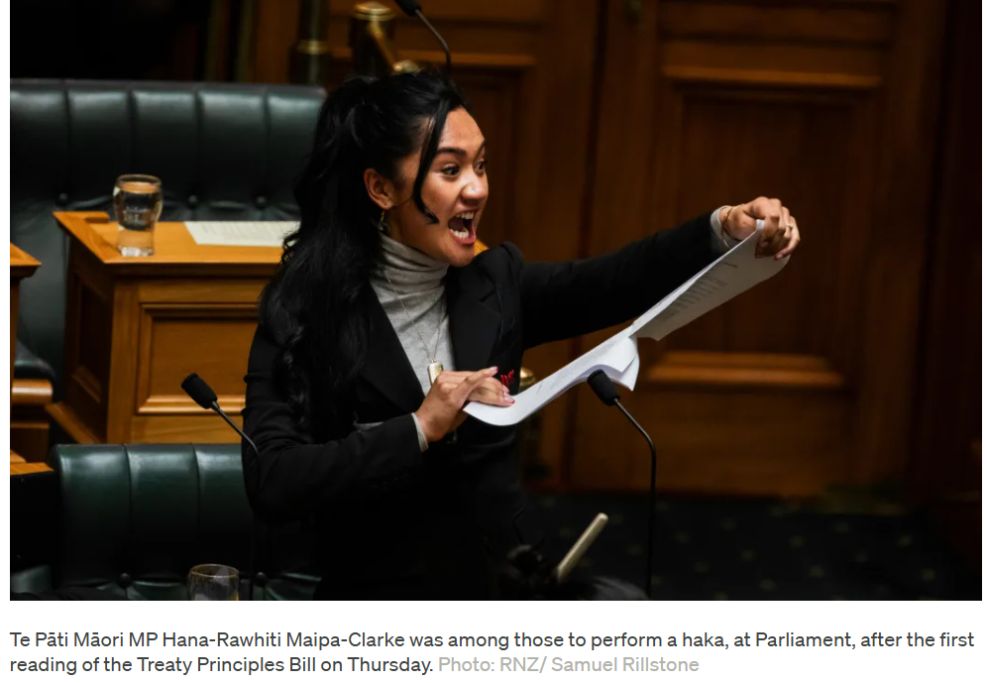 New Zealand Members of Parliament Disrupt Vote on Indigenous Treaty with Ceremonial Māori Dance